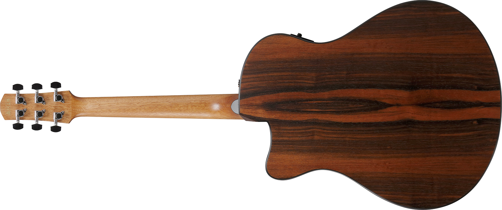 Ibanez Aam70ce Tbn Advanced Auditorium Cw Epicea Ebene Pur - Transparent Charcoal Burst - Folk guitar - Variation 1