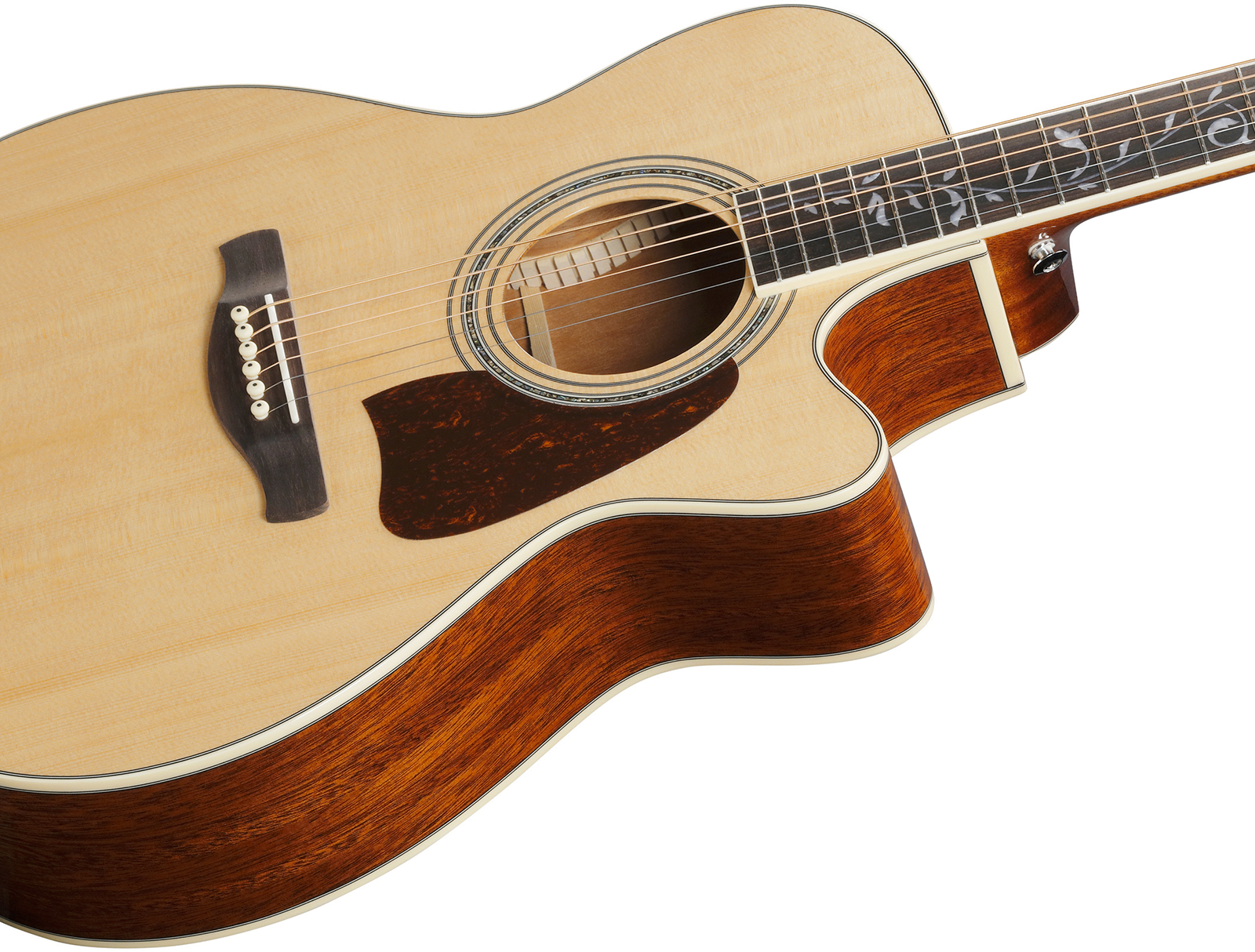 Ibanez Ac390ce Nt Artwood Concert Cw Epicea Acajou Rw - Natural - Folk guitar - Variation 2