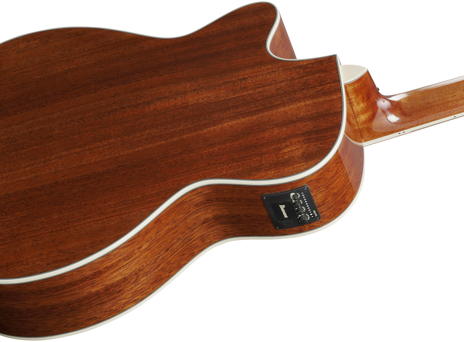 Ibanez Ac390ce Nt Artwood Concert Cw Epicea Acajou Rw - Natural - Folk guitar - Variation 4