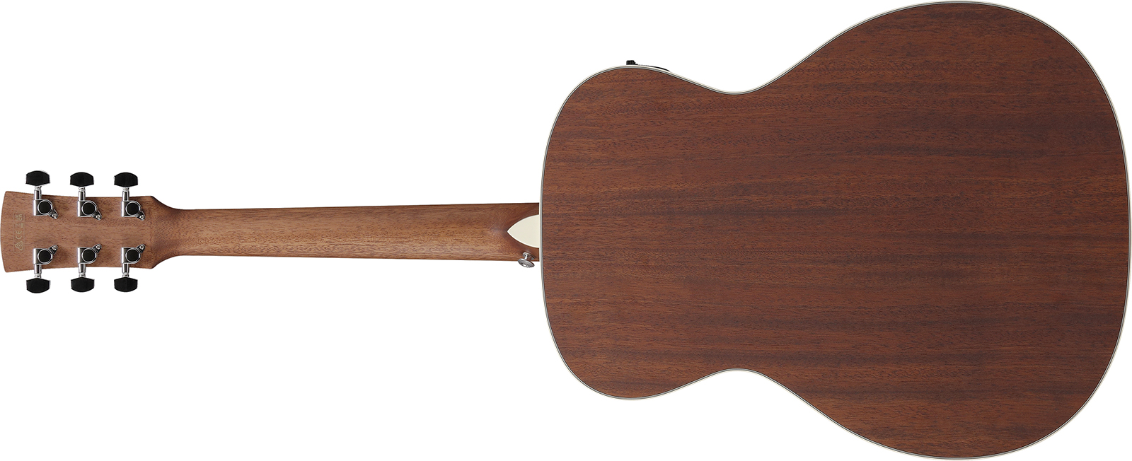 Ibanez Ac390mhe Opn Artwood Concert Tout Acajou Rw - Open Pore Natural - Folk guitar - Variation 1