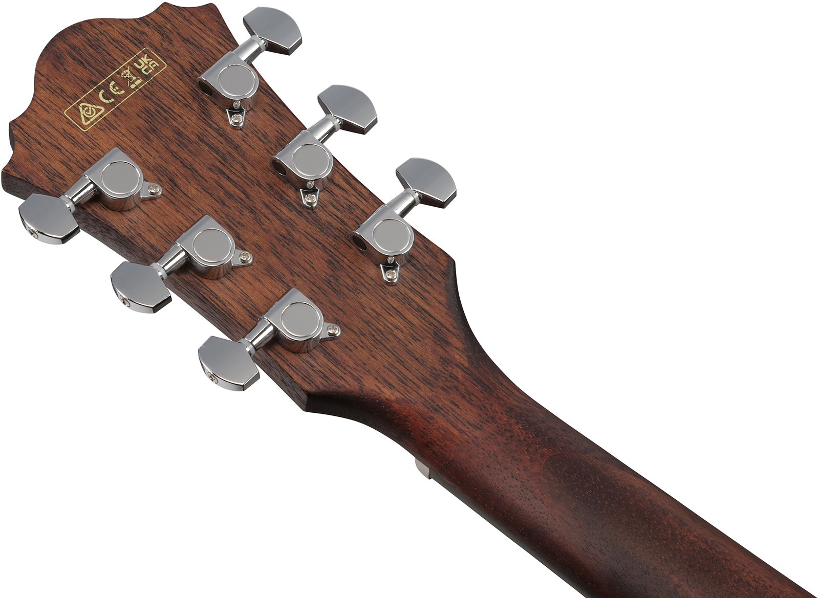 Ibanez Ae140 Opn Concert Thinline Cw Tout  Okoume Lau - Open Pore Natural - Folk guitar - Variation 5