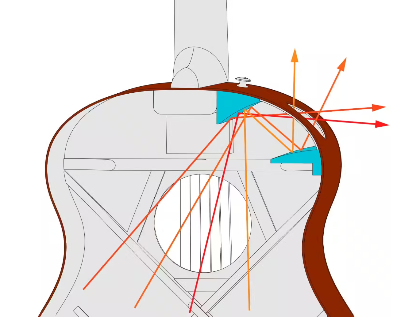 Ibanez Ae160 Vms Concert Thinline Cw Epicea Ovangkol  Ova - Vintage Mahogany Sunburst High Gloss - Folk guitar - Variation 6