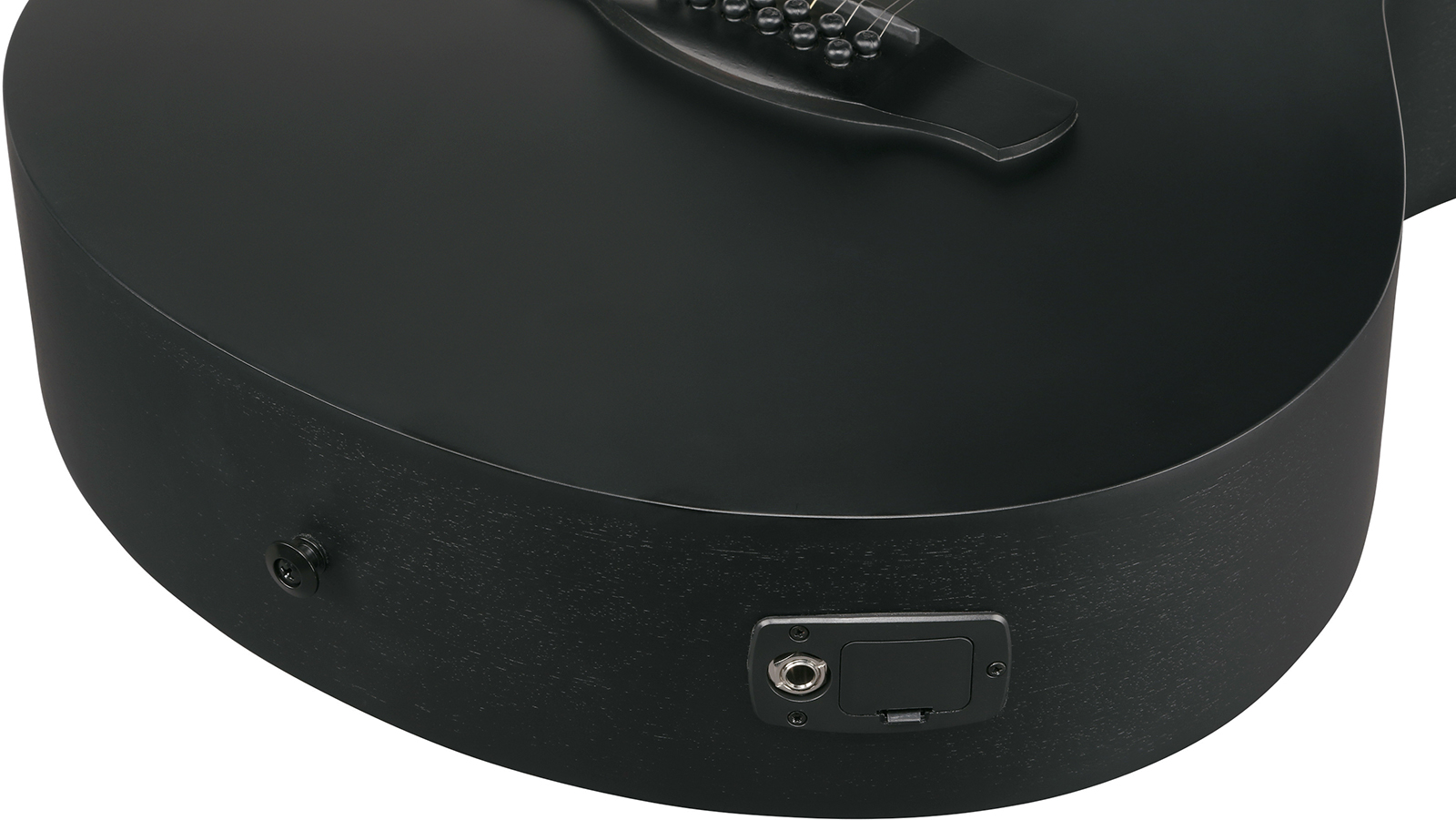 Ibanez Aeg1221 Bot Concert 12c Epicea Sapele Eb - Black Out - Folk guitar - Variation 4