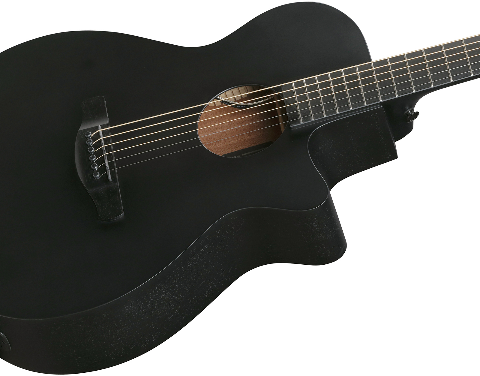 Ibanez Aeg621 Bot Epicea Sapele Eb - Black Out - Folk guitar - Variation 3