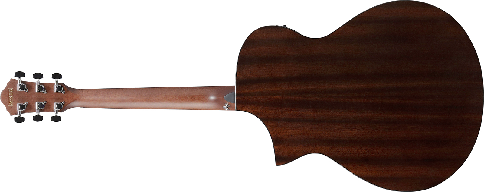 Ibanez Aewc16qa Tlh Grand Concert Cw Tilleul Sapele Rw - Transparent Blue Sunburst - Folk guitar - Variation 1