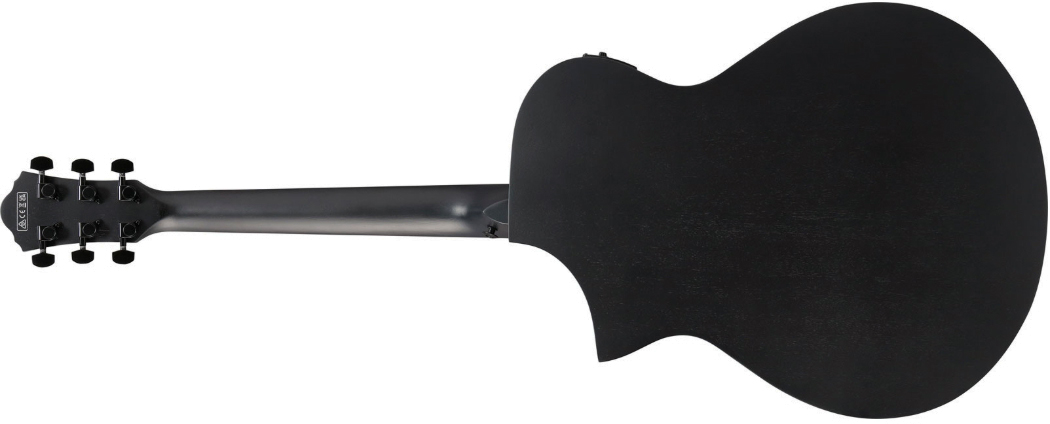 Ibanez Aewc621 Bot Grand Concert Cw Tilleul Sapele Eb - Black Out - Folk guitar - Variation 1