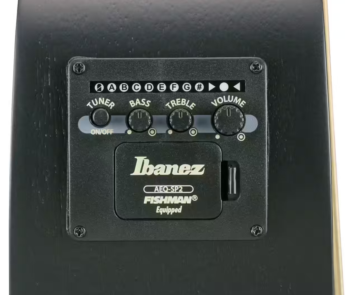 Ibanez Aewc621 Bot Grand Concert Cw Tilleul Sapele Eb - Black Out - Folk guitar - Variation 3