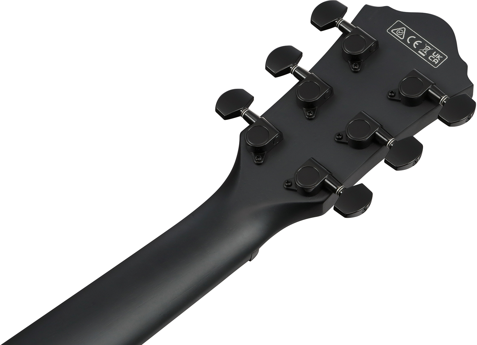 Ibanez Aewc621l Bot Grand Concert Cw Gaucher Tilleul Sapele Eb - Black Out - Folk guitar - Variation 5