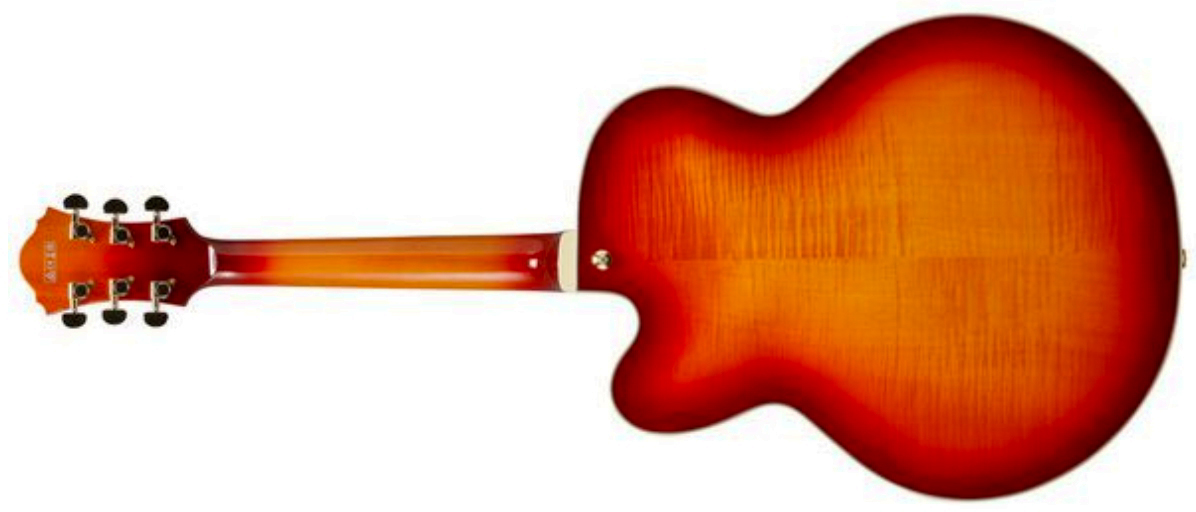 Ibanez Af115 Awb Artstar 2h Ht Eb - Aged Whiskey Burst - Semi-hollow electric guitar - Variation 1