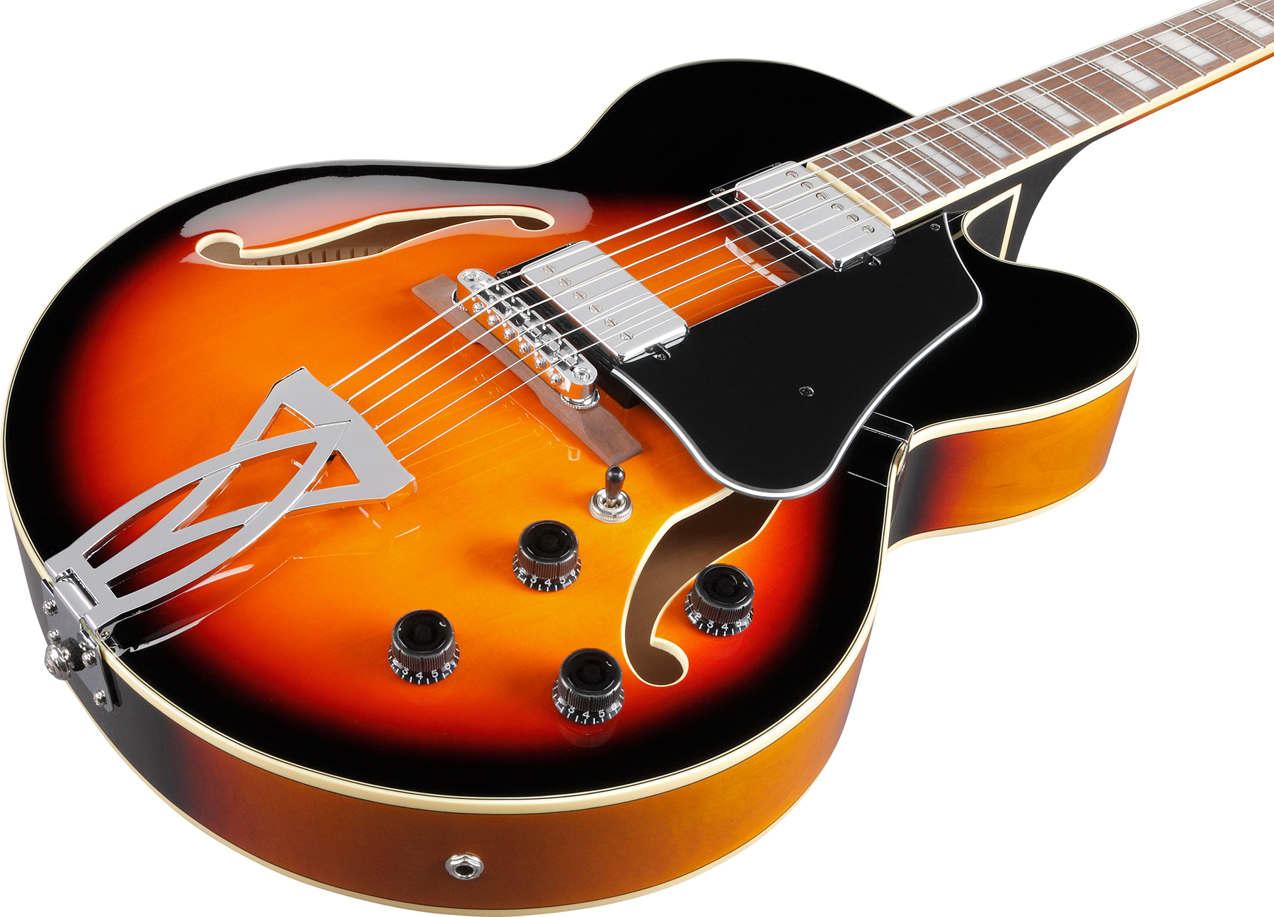 Ibanez Af75 Bs Artcore 2h Ht Lau - Brown Sunburst - Hollow-body electric guitar - Variation 2