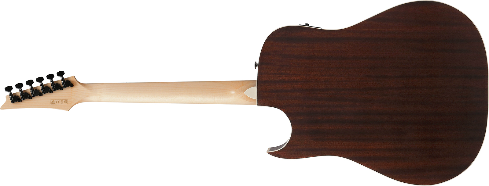 Ibanez Alt50fa Bdb Altsar Dreadnought Cw Tilleul Sapele Pur - Blue Doom Burst High Gloss - Folk guitar - Variation 1