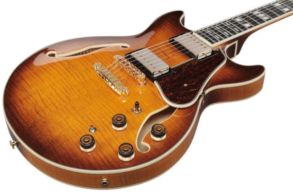 Ibanez Am153fm Att Artstar 2h Ht Eb - Antique Tobacco Burst - Semi-hollow electric guitar - Variation 2