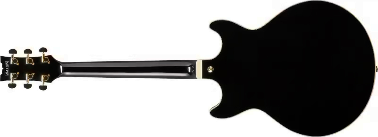 Ibanez Am73g Bk Artcore 2h Ht Rw - Black - Semi-hollow electric guitar - Variation 1