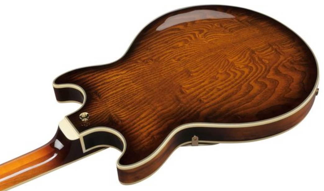 Ibanez Am93qa Vvh Artcore Expressionist 2h Ht Eb - Vintage Violin High Gloss - Semi-hollow electric guitar - Variation 3