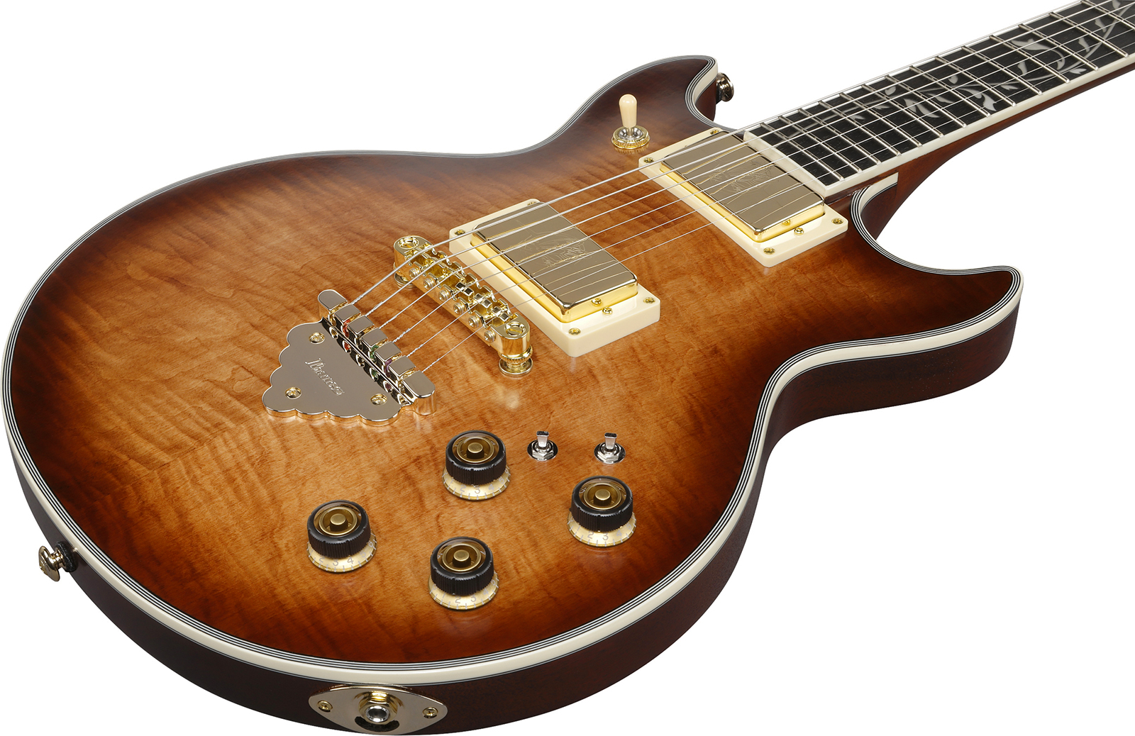 Ibanez Ar625fmsp Cml Standard Artist 2h Ht Eb - Caramel Burst Low Gloss - Double cut electric guitar - Variation 2