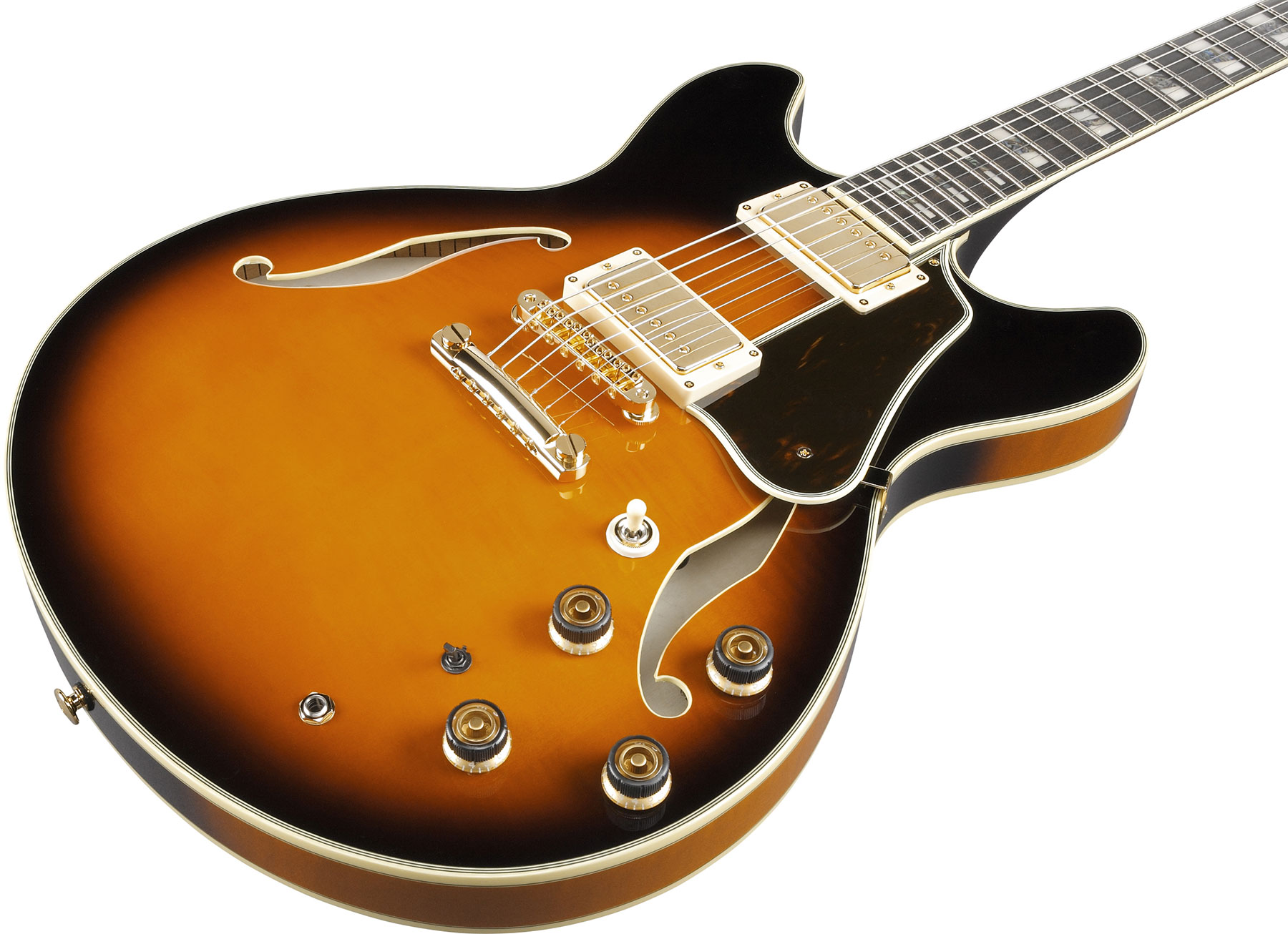 Ibanez As2000 Bs Artstar Jap Hh Ht Eb - Brown Sunburst - Hollow-body electric guitar - Variation 2