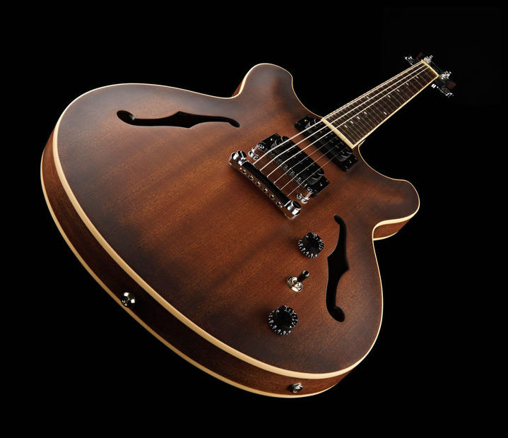 Ibanez As53 Tkf Artcore Hh Ht Noy - Tobacco Flat - Semi-hollow electric guitar - Variation 6