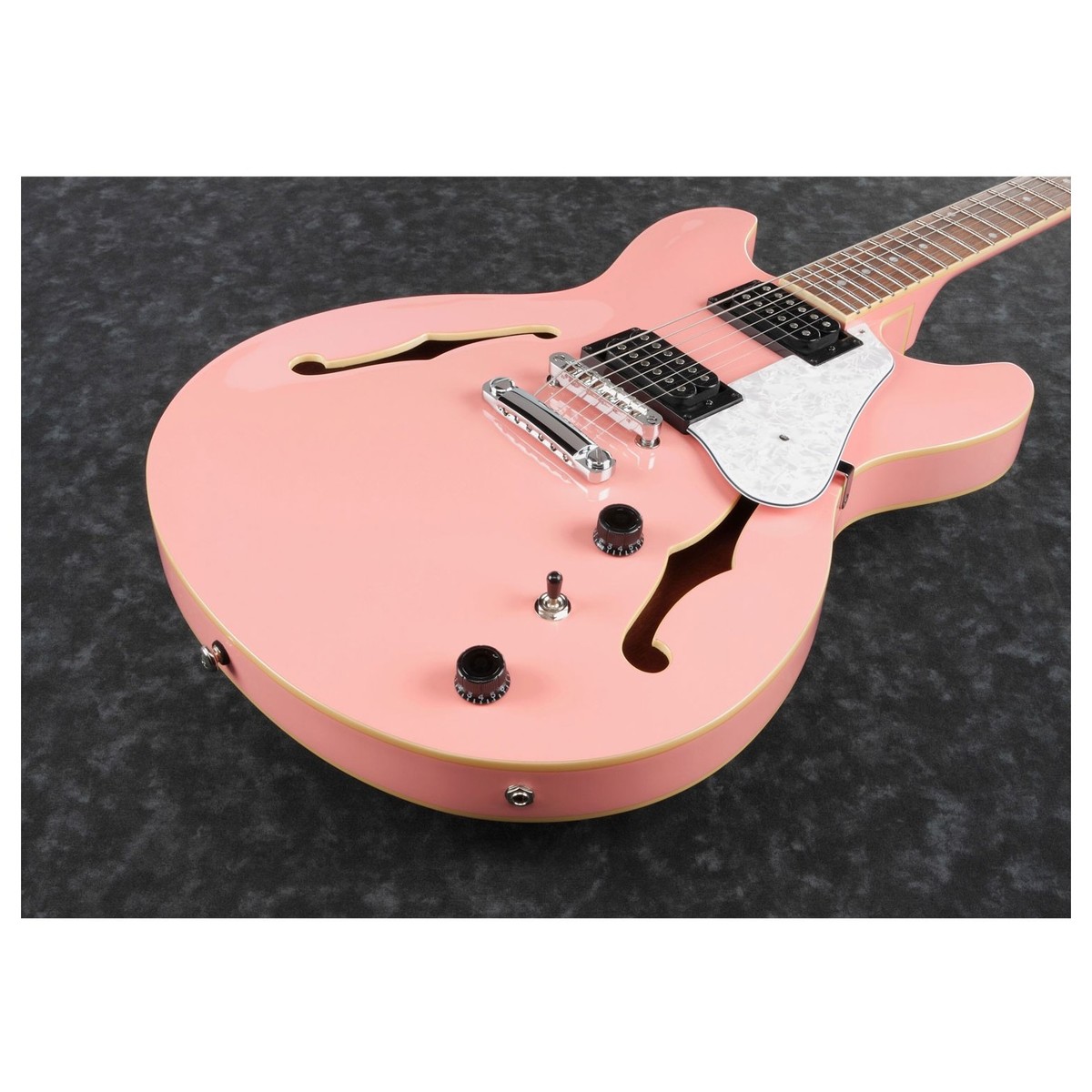 Ibanez As63 Crp Artcore Hh Ht Lau - Coral Pink - Semi-hollow electric guitar - Variation 1