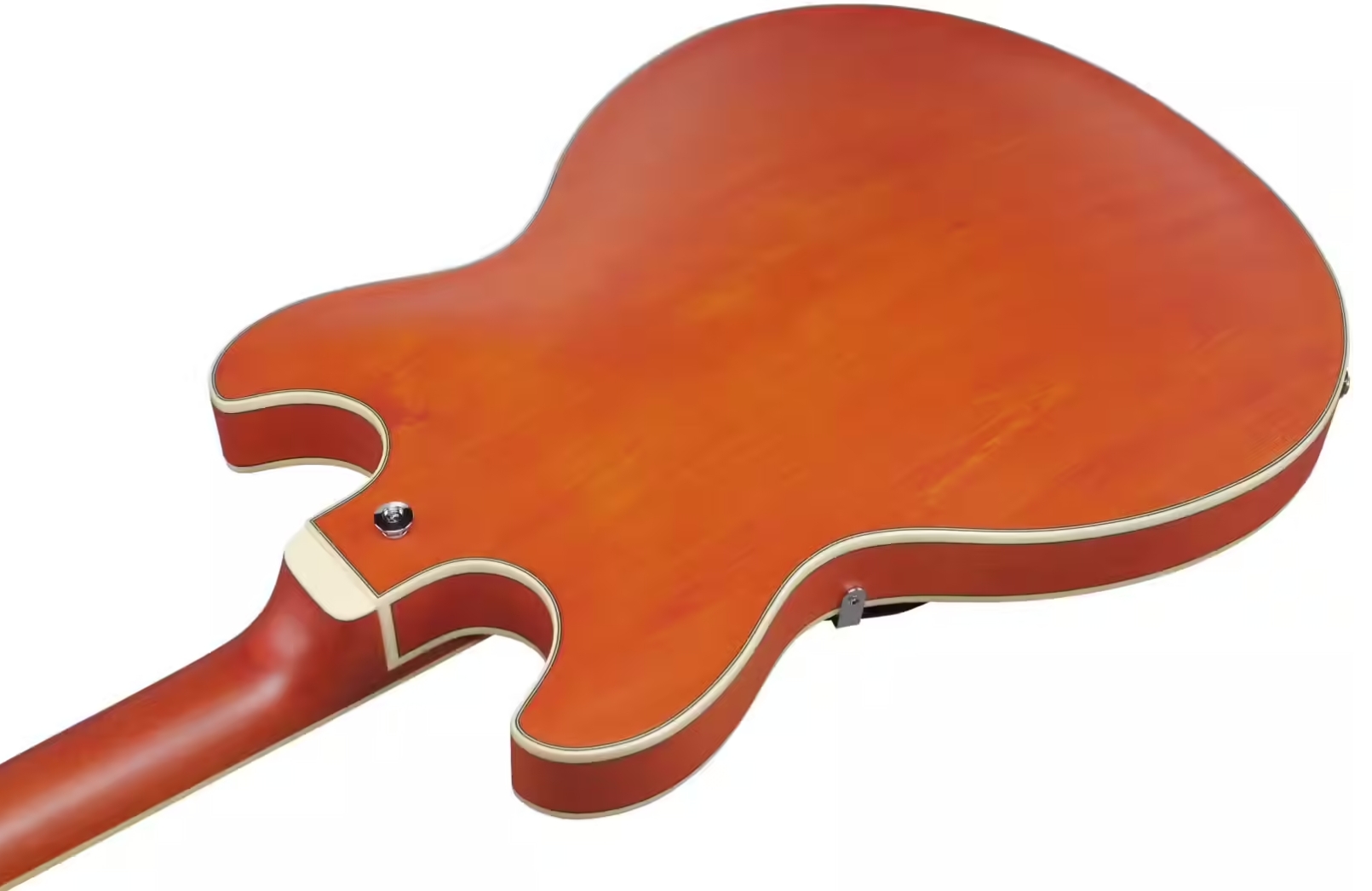 Ibanez As73 Ttf Artcore 2h Ht Rw - Transparent Tangerine Flat - Semi-hollow electric guitar - Variation 4