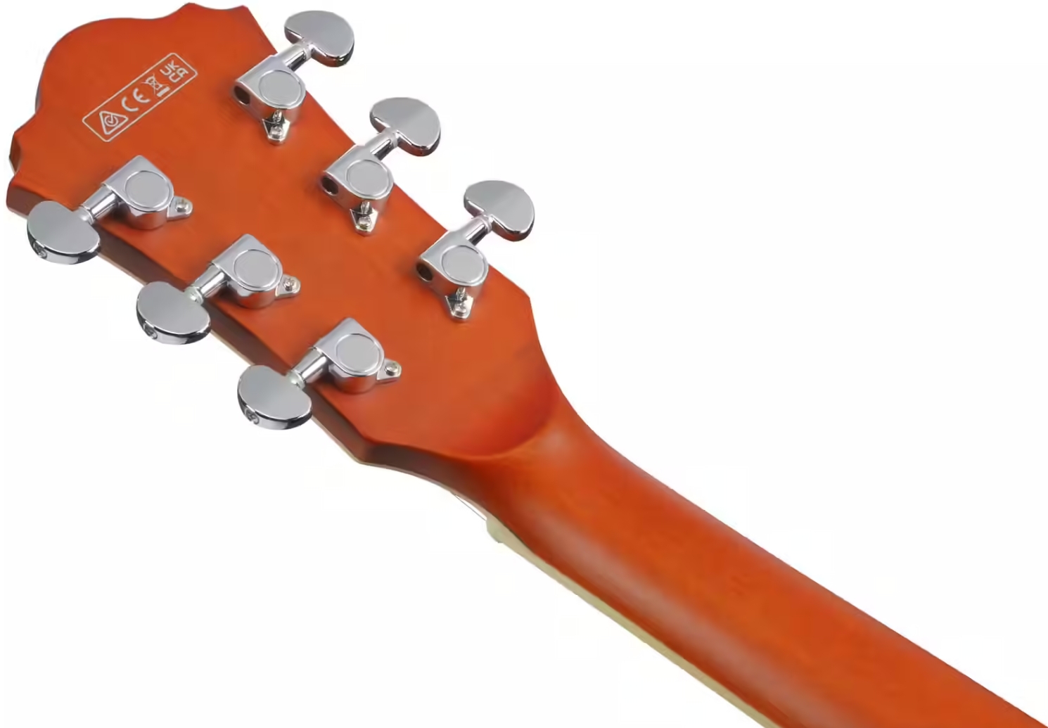 Ibanez As73 Ttf Artcore 2h Ht Rw - Transparent Tangerine Flat - Semi-hollow electric guitar - Variation 5