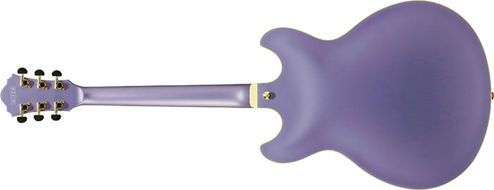 Ibanez As73g Mpf Artcore 2h Ht Rw - Metallic Purple Flat - Semi-hollow electric guitar - Variation 1