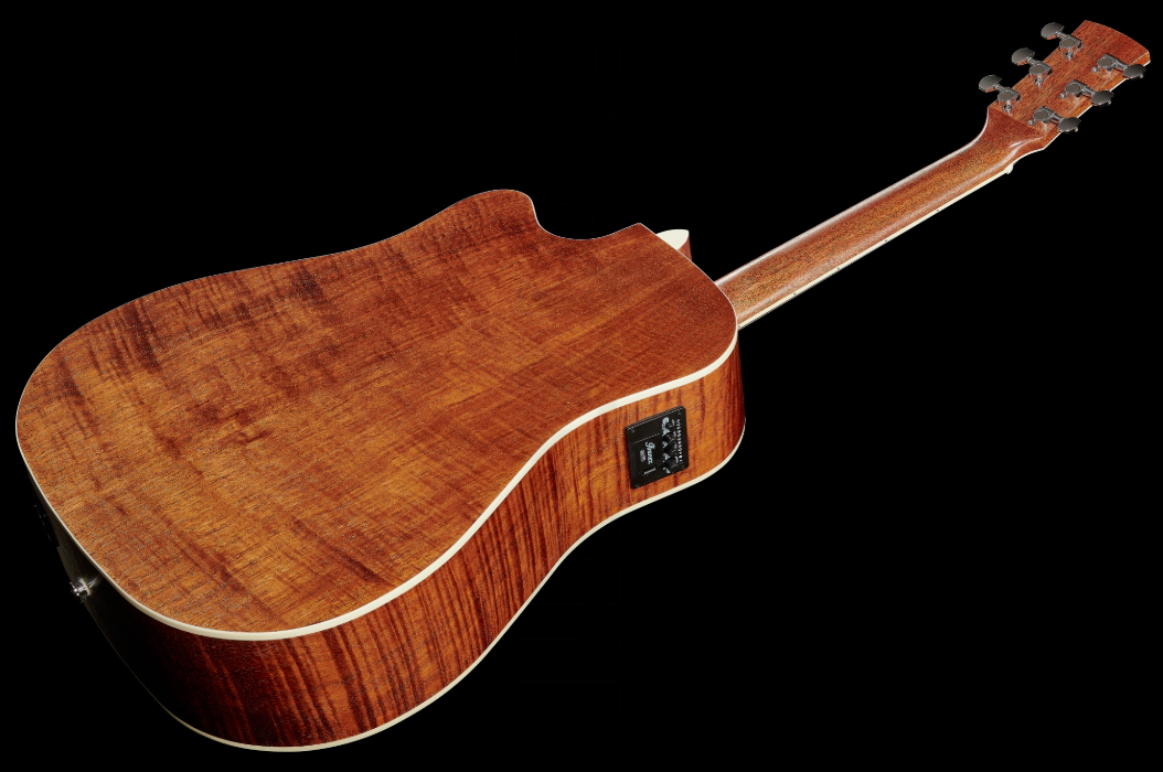 Ibanez Aw417ce Ops Artwood Dreadnought Cw Epicea Okoume Pf - Open Pore Semi-gloss - Folk guitar - Variation 1