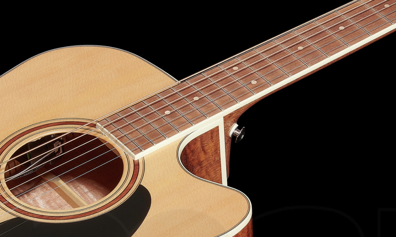 Ibanez Aw417ce Ops Artwood Dreadnought Cw Epicea Okoume Pf - Open Pore Semi-gloss - Folk guitar - Variation 2