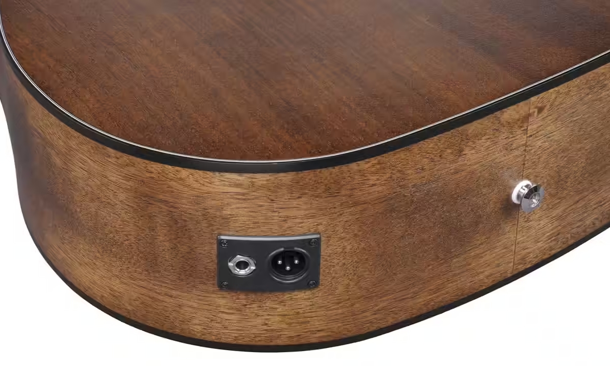 Ibanez Aw54lce Opn Artwood Dreadnought Cw Gaucher Tout Acajou Lau - Open Pore Natural - Folk guitar - Variation 4