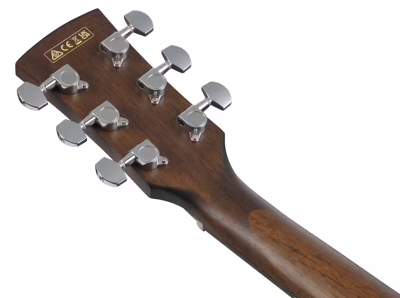 Ibanez Aw54lce Opn Artwood Dreadnought Cw Gaucher Tout Acajou Lau - Open Pore Natural - Folk guitar - Variation 5