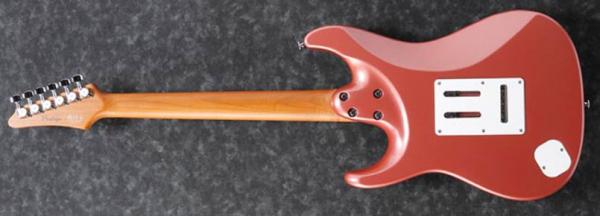 Solid body electric guitar Ibanez AZ2402 HRM Prestige Japan - hazy rose metallic