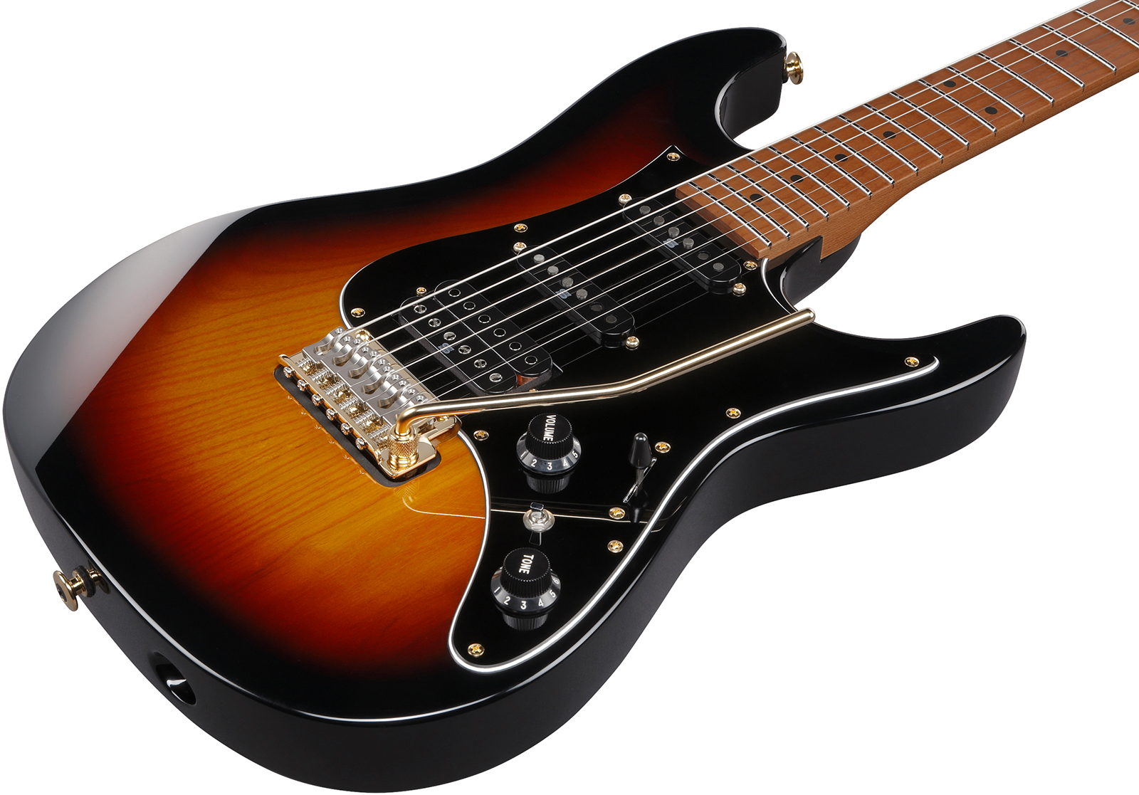Ibanez Az2204ag Tfb Prestige Jap Hss Seymour Duncan Trem Mn - Tri Fade Burst - Str shape electric guitar - Variation 2