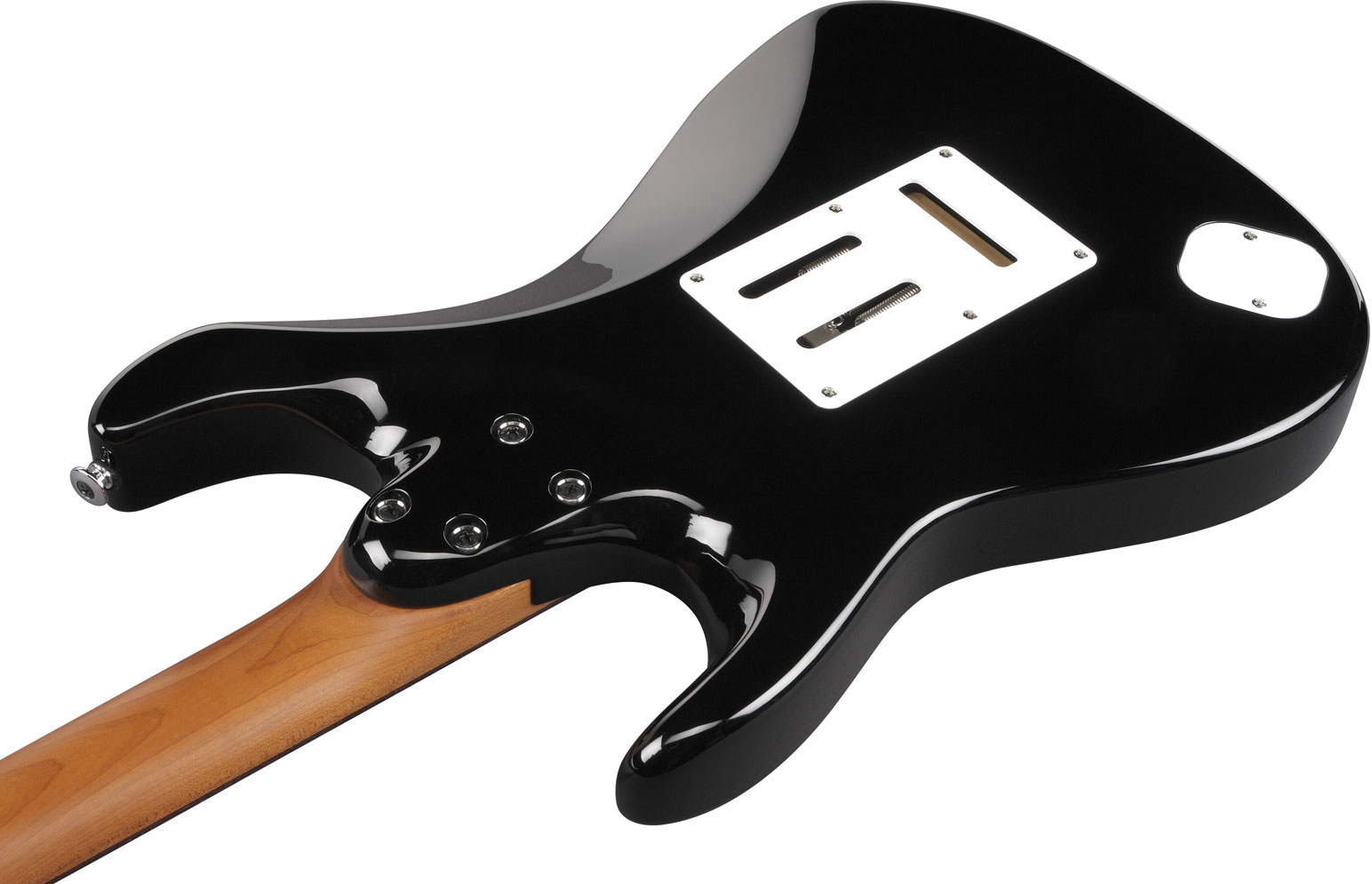 Ibanez Az2204n Bk Prestige Jap Hss Seymour Duncan Trem Rw - Black - Str shape electric guitar - Variation 2
