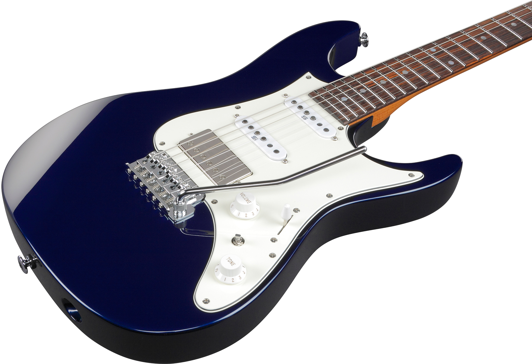 Ibanez Az2204nw Dtb Prestige Jap Hss Seymour Duncan Trem Rw - Dark Tide Blue - Str shape electric guitar - Variation 2