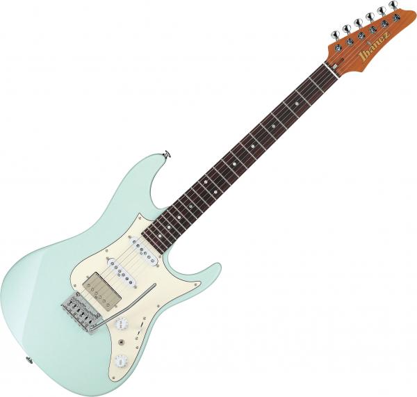 Solid body electric guitar Ibanez AZ2204NW MGR Prestige Japan - mint green