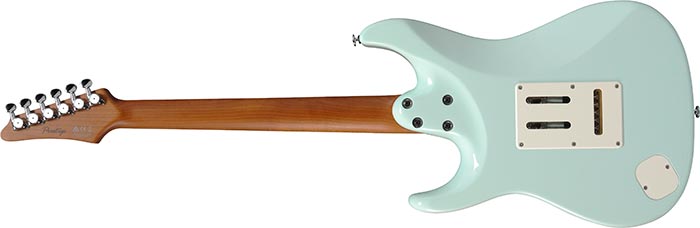 Ibanez Az2204nw Mgr Prestige Jap Hss Seymour Duncan Trem Rw - Mint Green - Str shape electric guitar - Variation 1