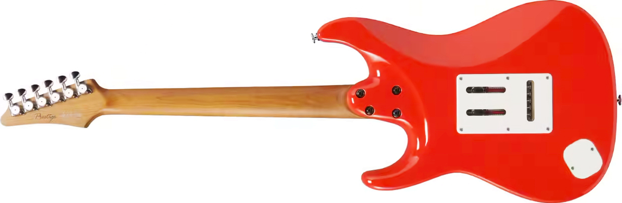 Ibanez Az2204nw Vr Prestige Jap Hss Seymour Duncan Trem Rw - Vermillion Red - Str shape electric guitar - Variation 1