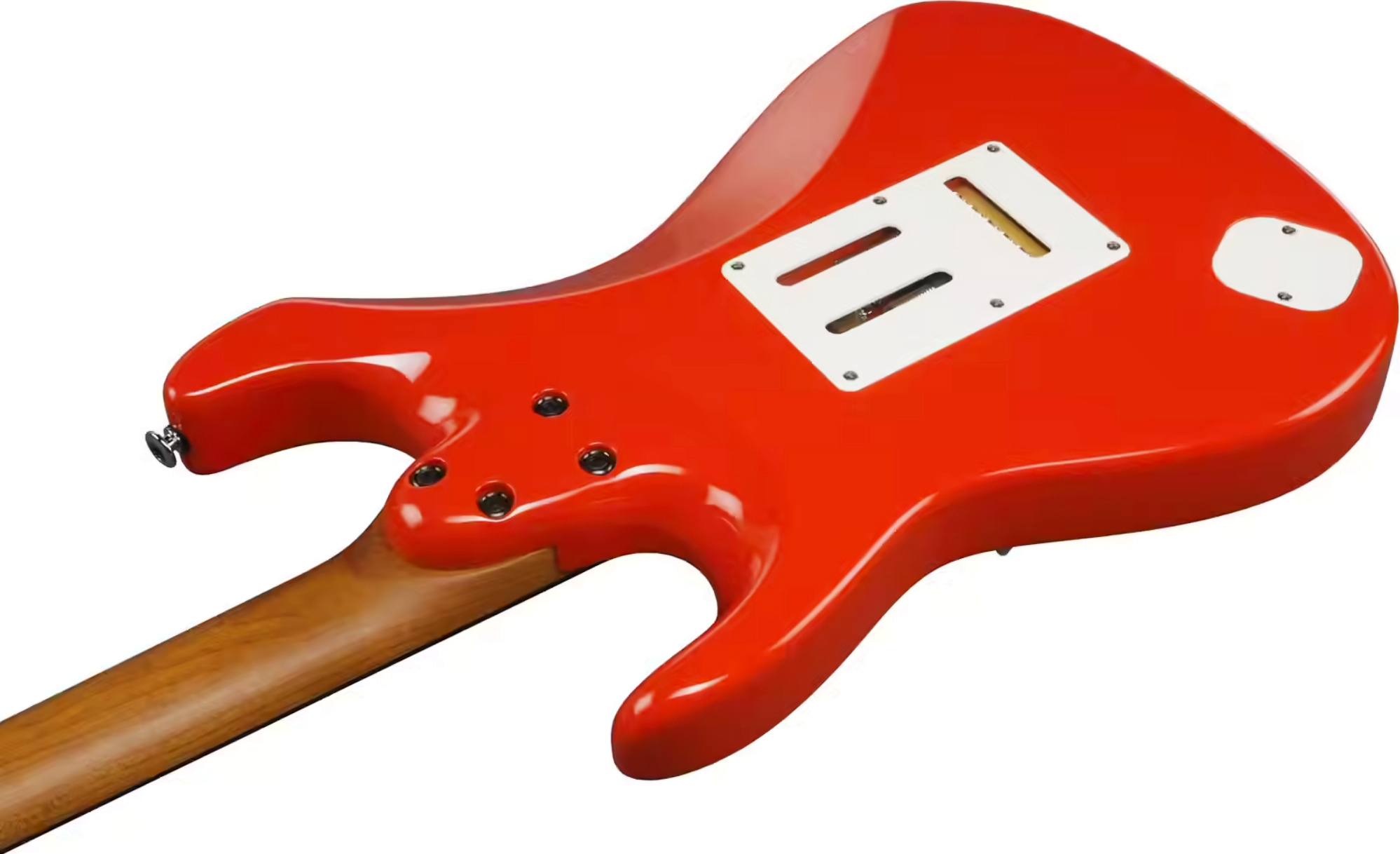 Ibanez Az2204nw Vr Prestige Jap Hss Seymour Duncan Trem Rw - Vermillion Red - Str shape electric guitar - Variation 3