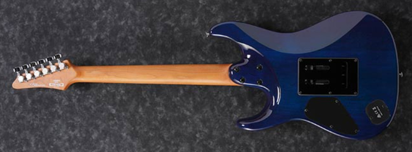 Ibanez Az226pb Cbb Premium Hss Trem Mn - Cerulean Blue Burst - Double cut electric guitar - Variation 2