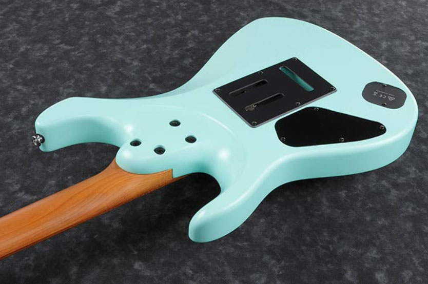 Ibanez Az242 Sfm Premium Hh Trem Mn +housse - Sea Foam Green Matte - Str shape electric guitar - Variation 3