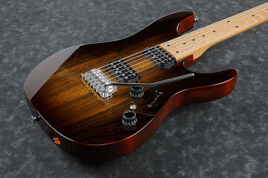 Ibanez Az242bc Det Premium Hh Trem Mn - Deep Espresso Burst - Str shape electric guitar - Variation 2