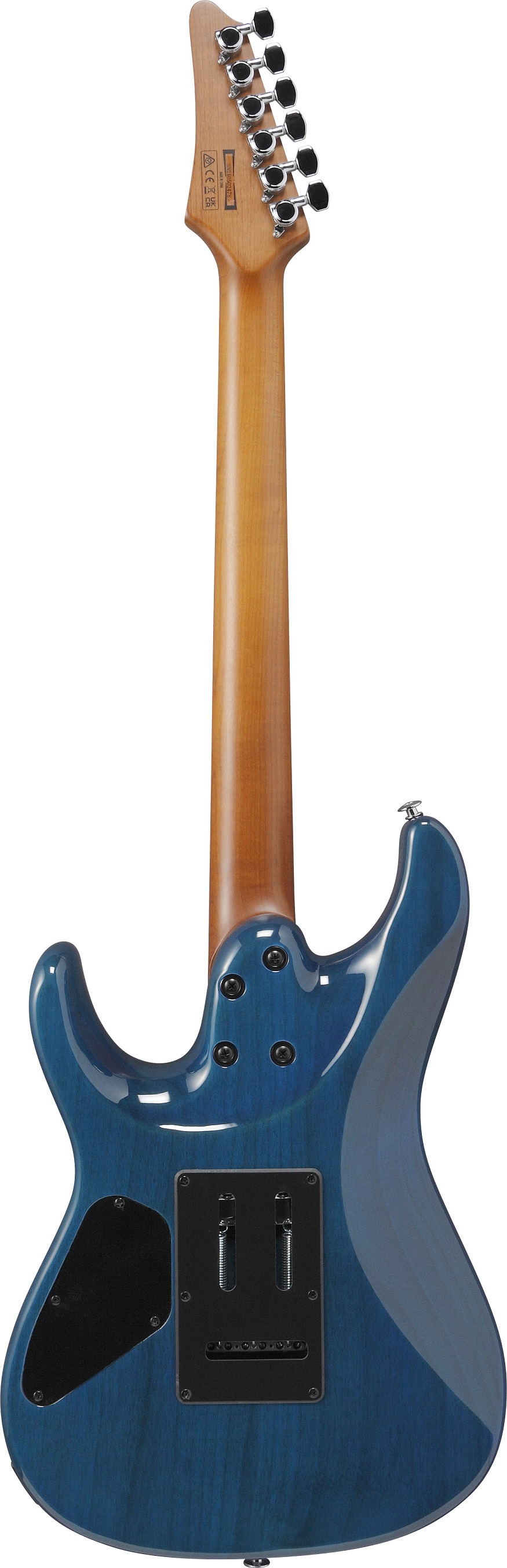Ibanez Az24s1ftxb Trem Hh Mn - Transparent Turquoise Burst - Str shape electric guitar - Variation 1