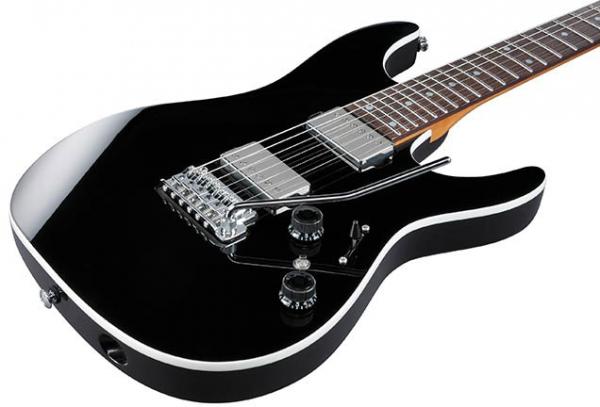 Solid body electric guitar Ibanez AZ42P1 BK Premium - black