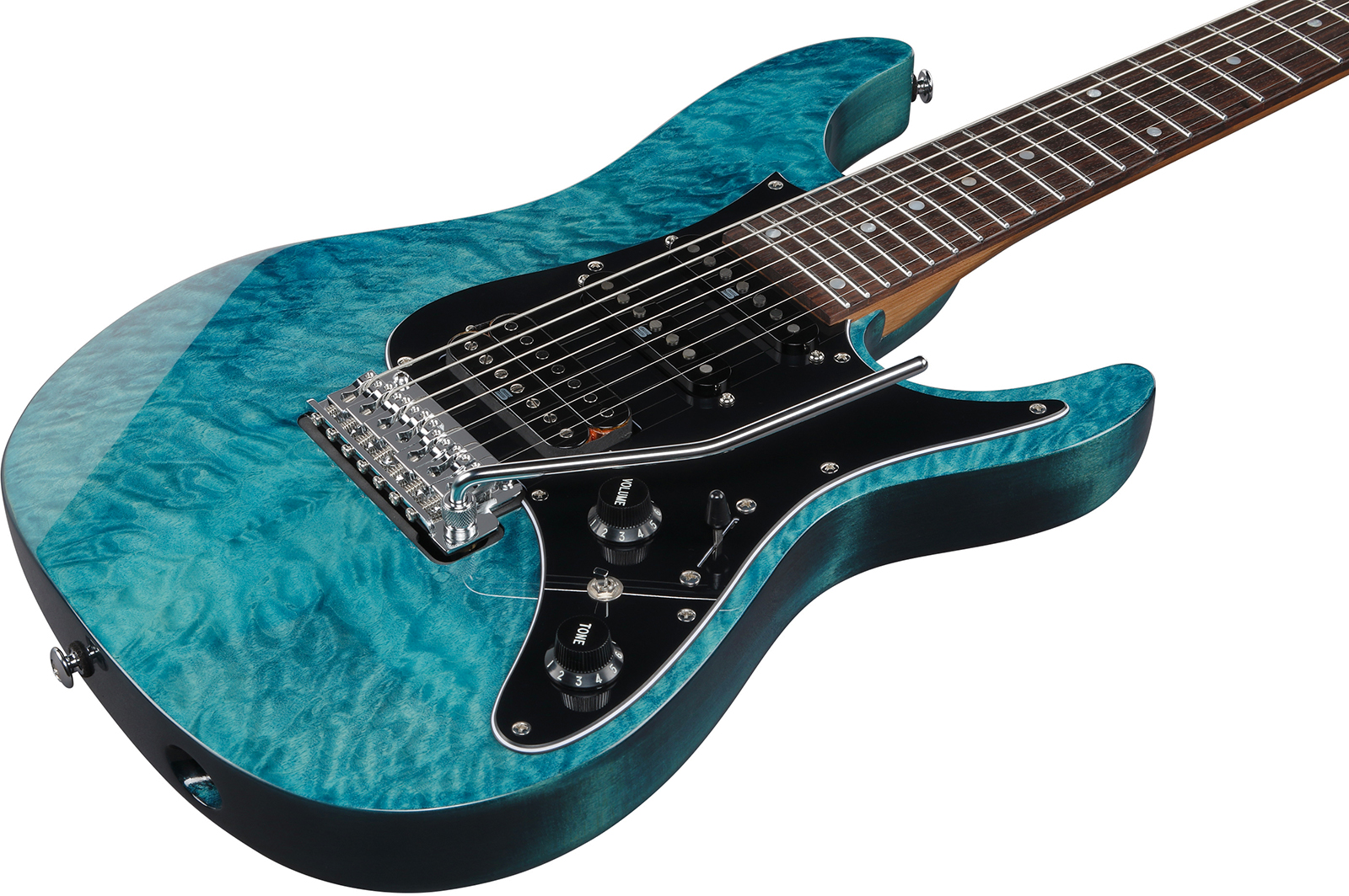 Ibanez Az447p1qm Cob Premium Hss Seymour Duncan Trem Rw - Cosmic Blue - Str shape electric guitar - Variation 2