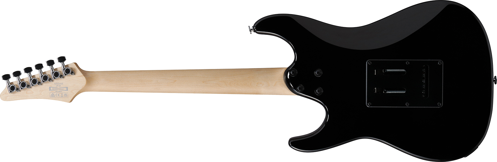 Ibanez Azes40b Bbk Standard Hss Trem Jat - Black - Str shape electric guitar - Variation 1