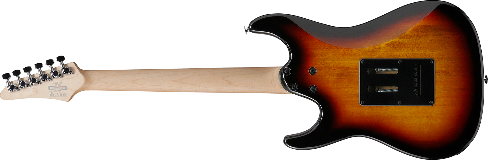 Ibanez Azes40b Tsn Standard Hss Trem Jat - Three Tone Sunburst - Str shape electric guitar - Variation 1