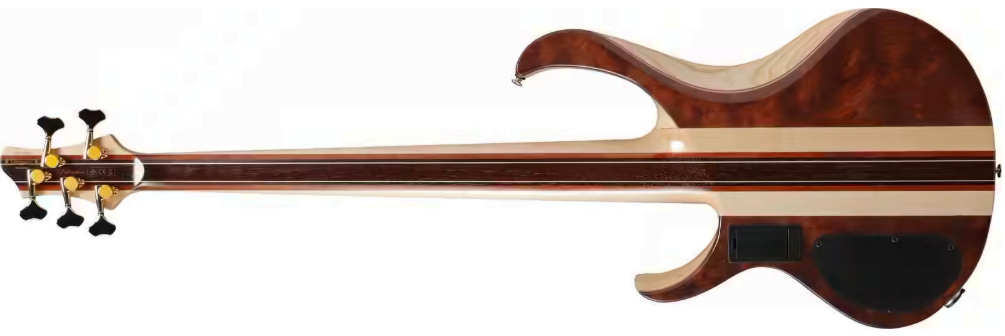 Ibanez Btb1835 Ndl Standard 5c Active Aguilar Pp - Natural Shadow Low Gloss - Solid body electric bass - Variation 1