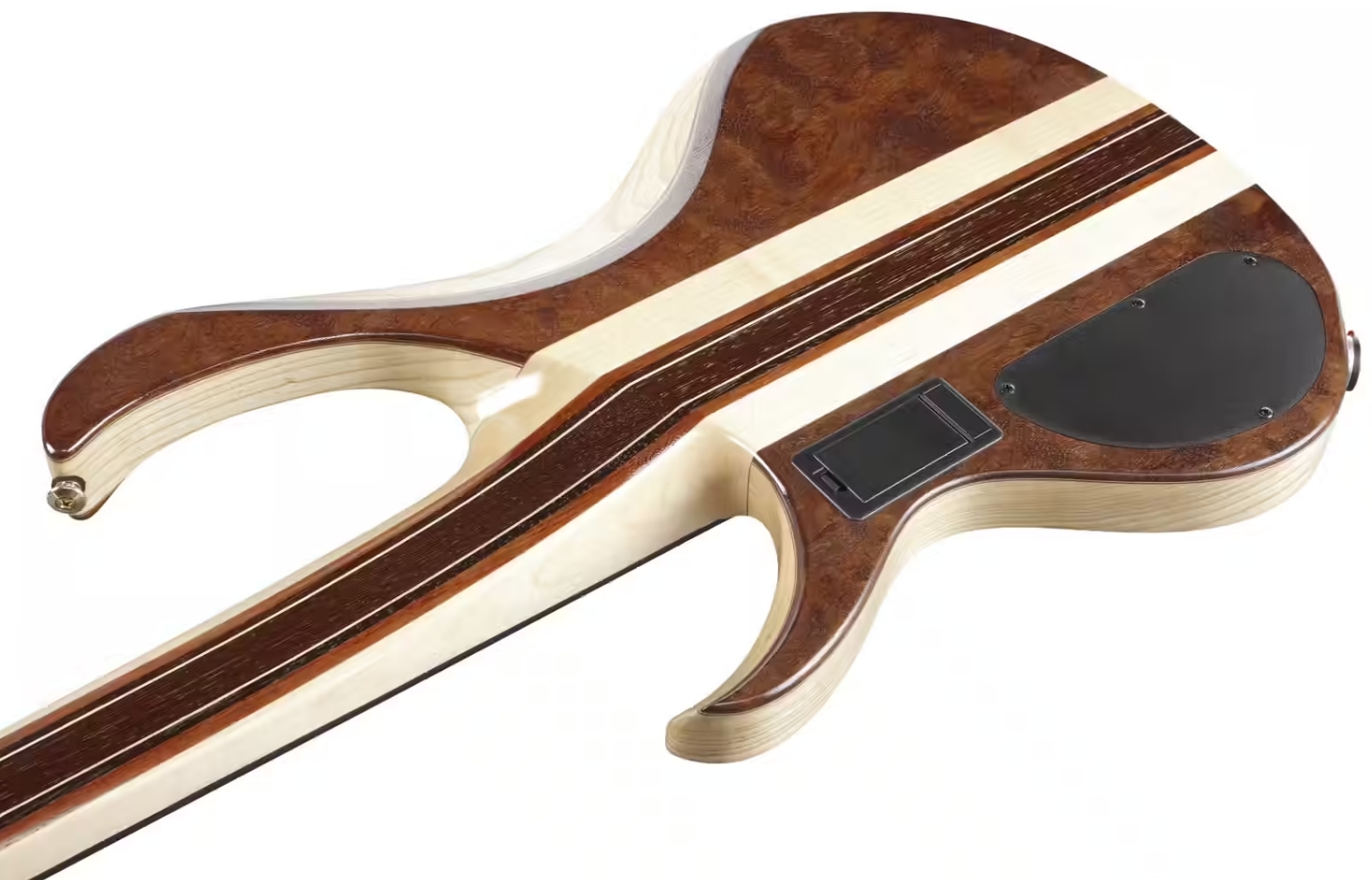 Ibanez Btb1835 Ndl Standard 5c Active Aguilar Pp - Natural Shadow Low Gloss - Solid body electric bass - Variation 3