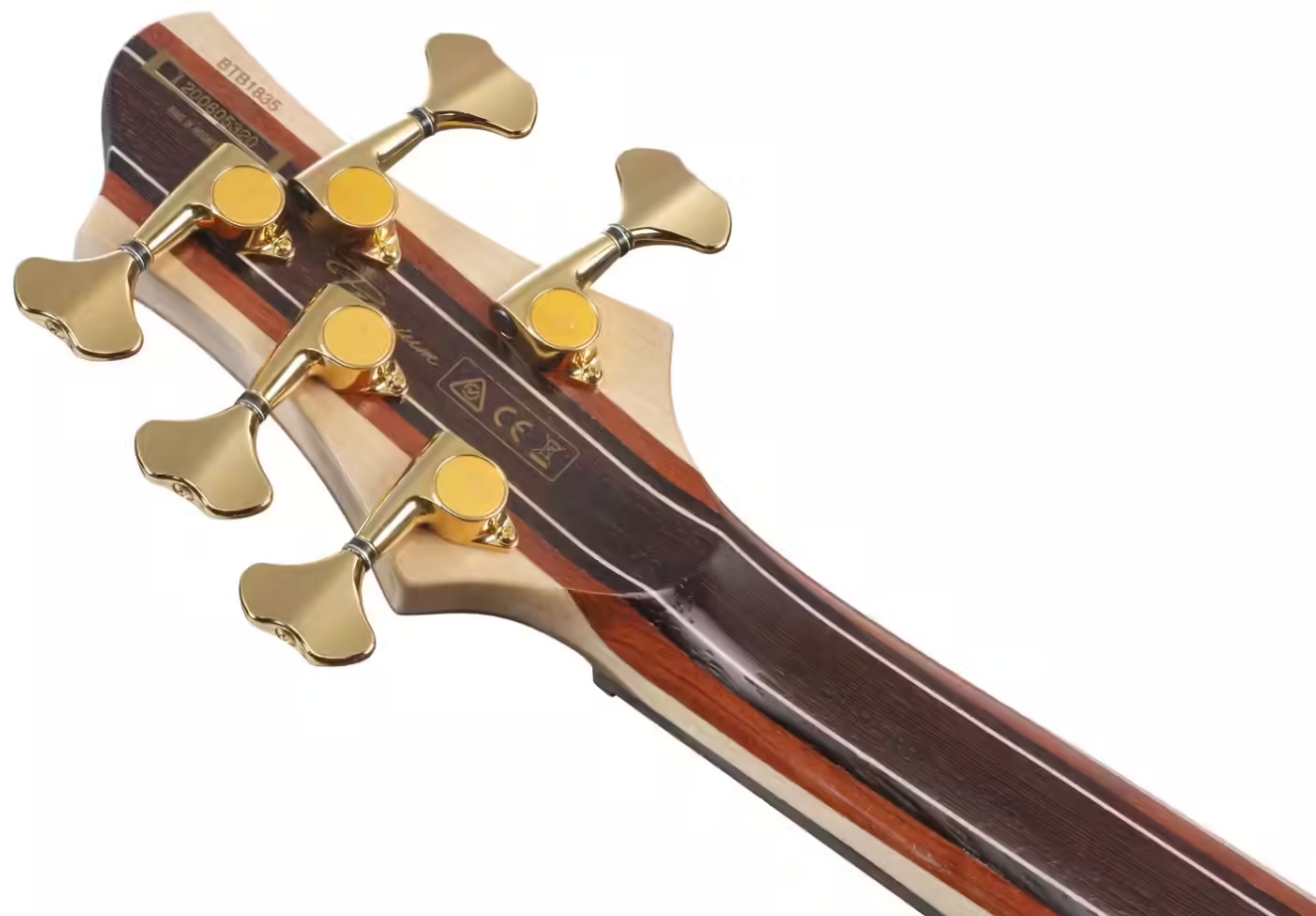 Ibanez Btb1835 Ndl Standard 5c Active Aguilar Pp - Natural Shadow Low Gloss - Solid body electric bass - Variation 4