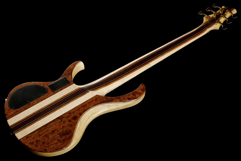 Ibanez Btb1836 Ndl Standard 6c Active Aguilar Pp - Natural Shadow Low Gloss - Solid body electric bass - Variation 4