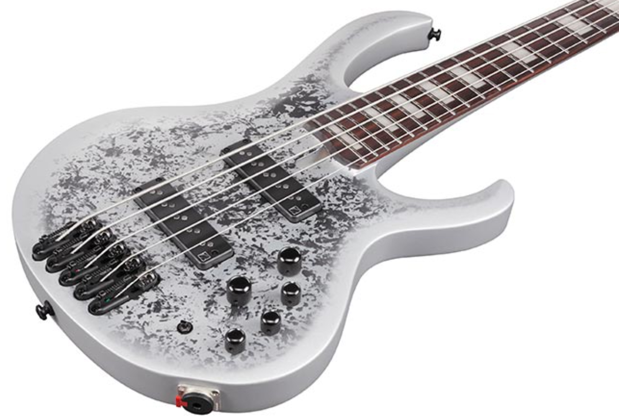 Ibanez Btb25th5 Slm Standard 5c Active Rw - Silver Blizzard Matte - Solid body electric bass - Variation 2